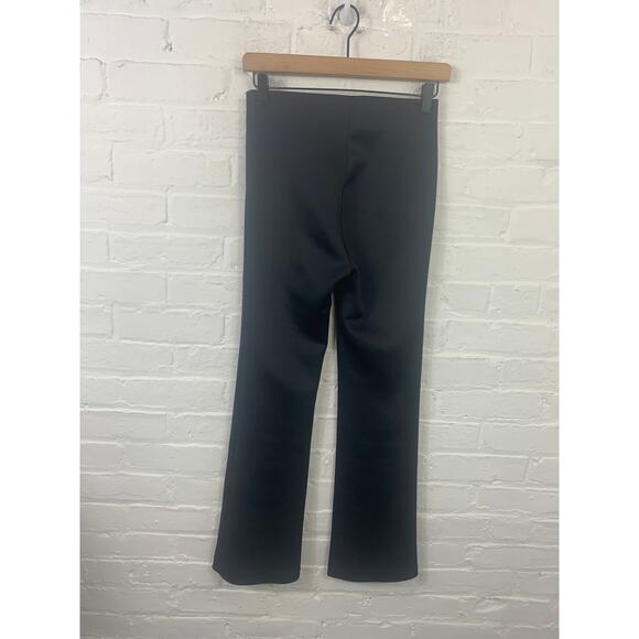 SPRWMN scuba Black Boot Cut Pants - Picture 5 of 8